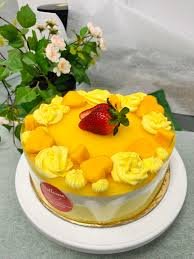 Mango Mousse Full-sized Cake ( 1day Pre-order)